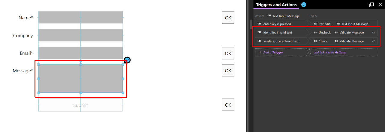 Create forms for collecting user data at runtime – Intuiface Help